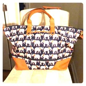 Stella & Dot Elephant Getaway Bag